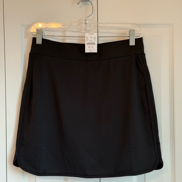 J. Crew Black A-Line Mini Skirt for Work - Picture 1 of 3